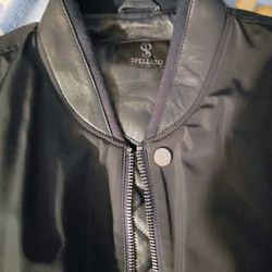 Spellezo jacket leather sleeves