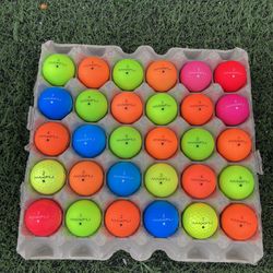 30 Golf ⛳️ Balls Maxfli The Color 