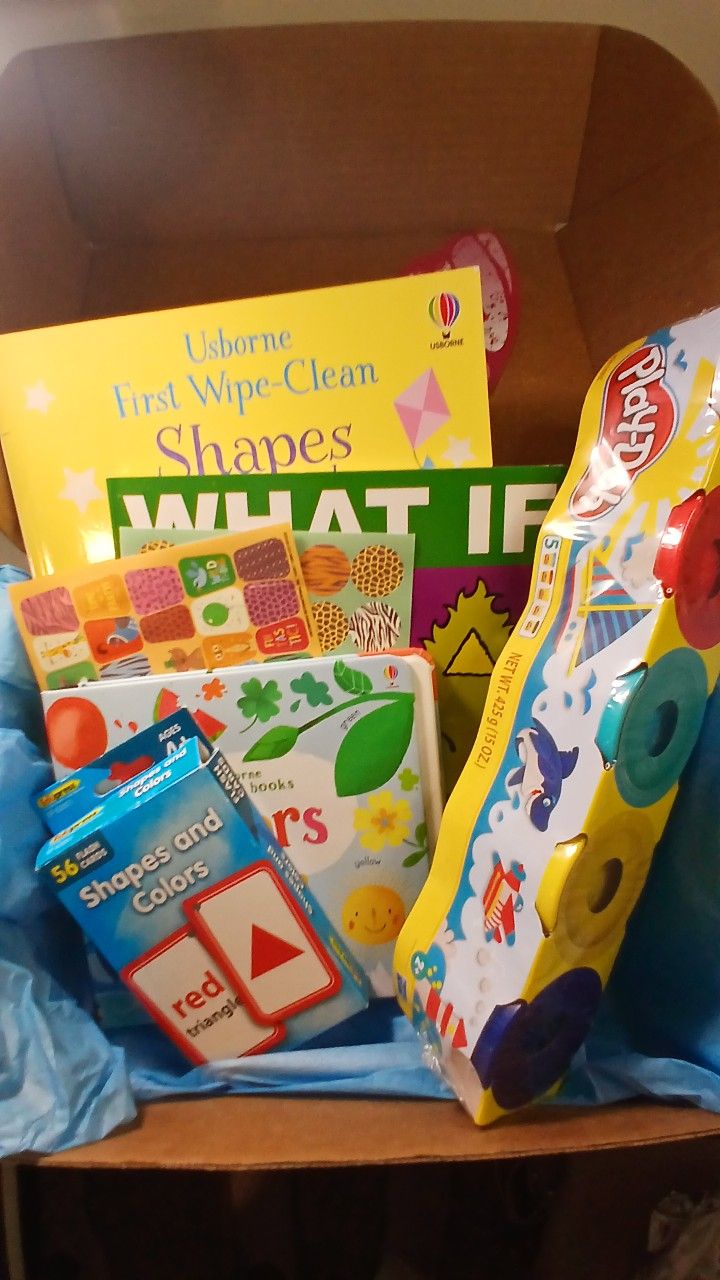 Preschool Colors And Shapes Box