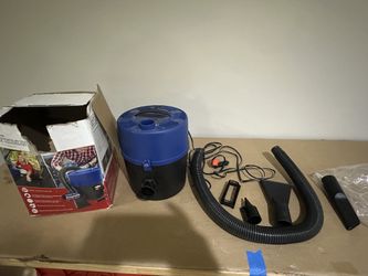 Wet/dry canister vacuum 12v car small shop vac