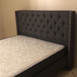 Queen Bed With Mattress Only