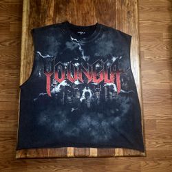 YoungLA Men's Graphic Sleeveless Shirt 