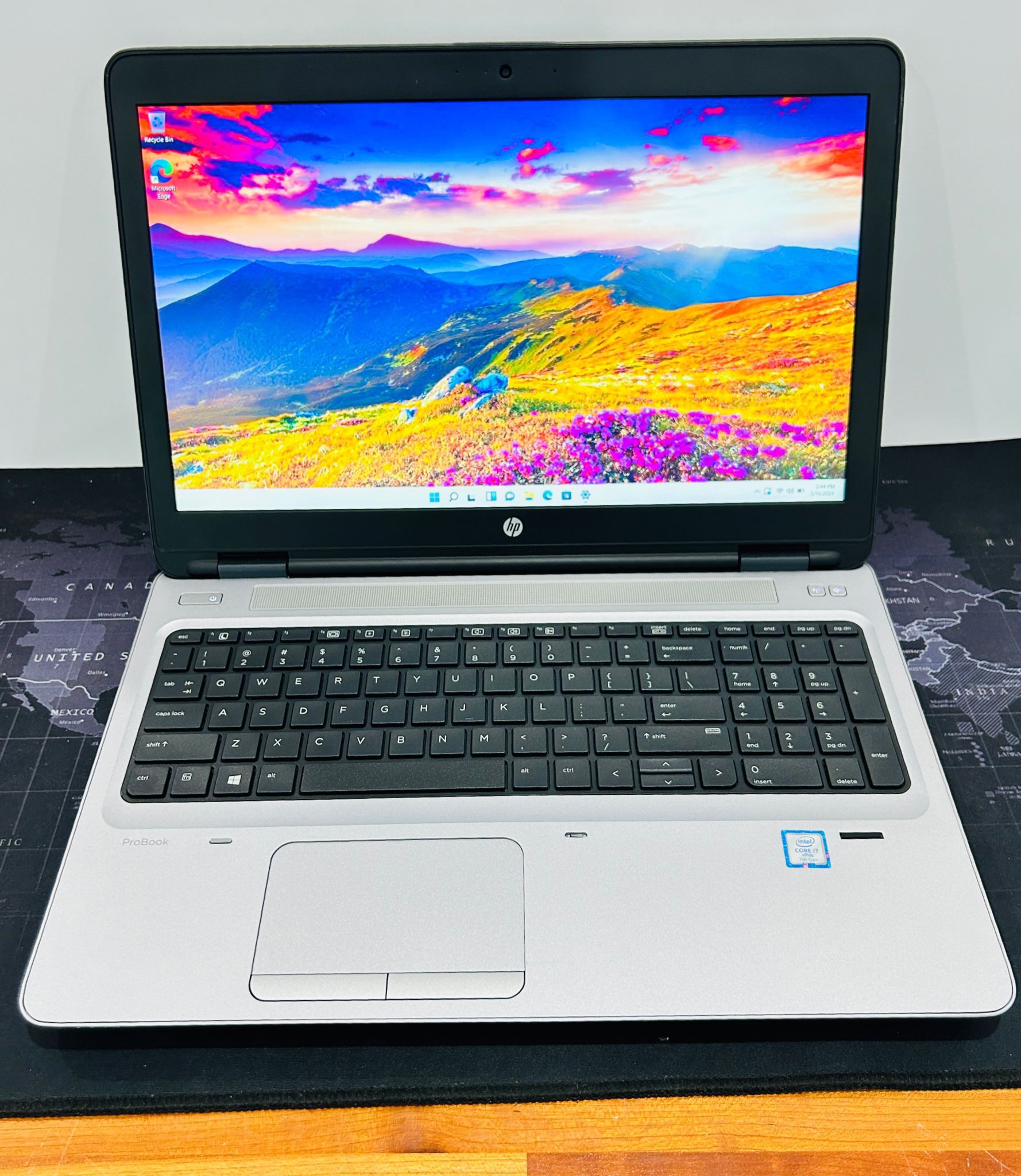HP PROBOOK 650 G3 15.6” FHD 3.9Ghz i7-7600u 16GB RAM 256GB Windows 11 PR0