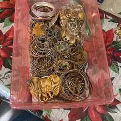 Gold And Silver Tone Jewelry