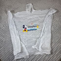 Disney Parks Mickey Mouse Rain Poncho Adult OS  Anaheim, Orlando, Hong Kong