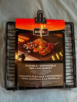Mr BAR-B-Q FLEXIBLE / EXPANDABLE GRILLING BASKET