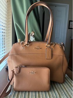 Coach Brooke Carryall with matching Wristlet