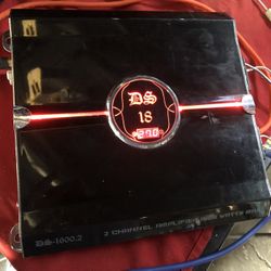 DS18 5.0 out of 5 star DS18 DS-1600.2 1600 Watts Two Channel/Stereo Amplifier