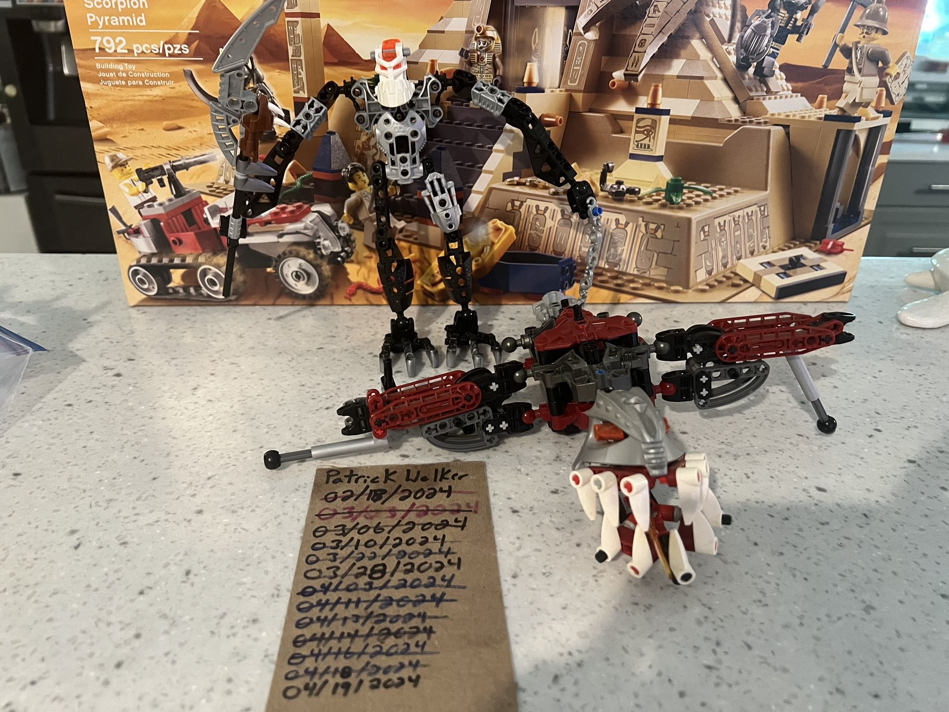 8764 LEGO Bionicle Vezon & Fenrakk