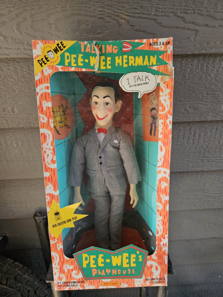 Pee Wee Herman Talking Doll