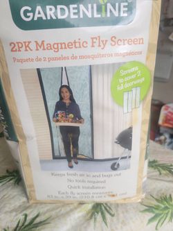 Magnetic fly screen