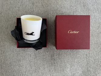 Vintage CARTIER Scented Candle (NEVER Used)