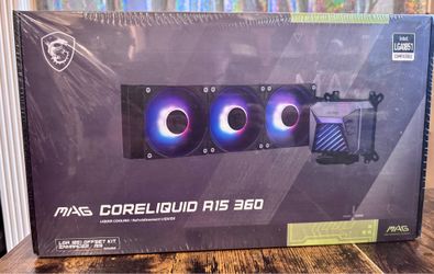 MSI MAG Coreliquid A15 360 Black- AIO ARGB