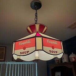 Campbell Soup Chandelier Collectable 