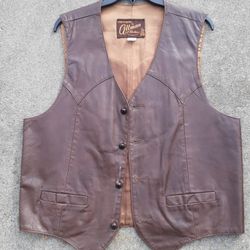Leather Vest 