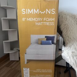 8” Simmons Memory Foam Mattress