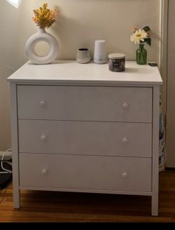 White IKEA Dresser