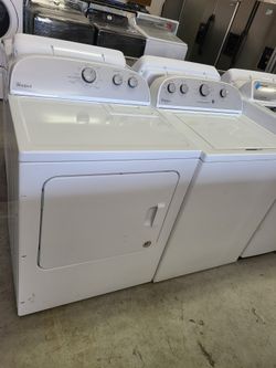 Whirlpool TOP LOAD Washer SET