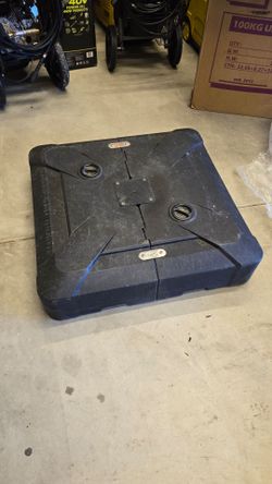 Plastic Patio Umbrella Base