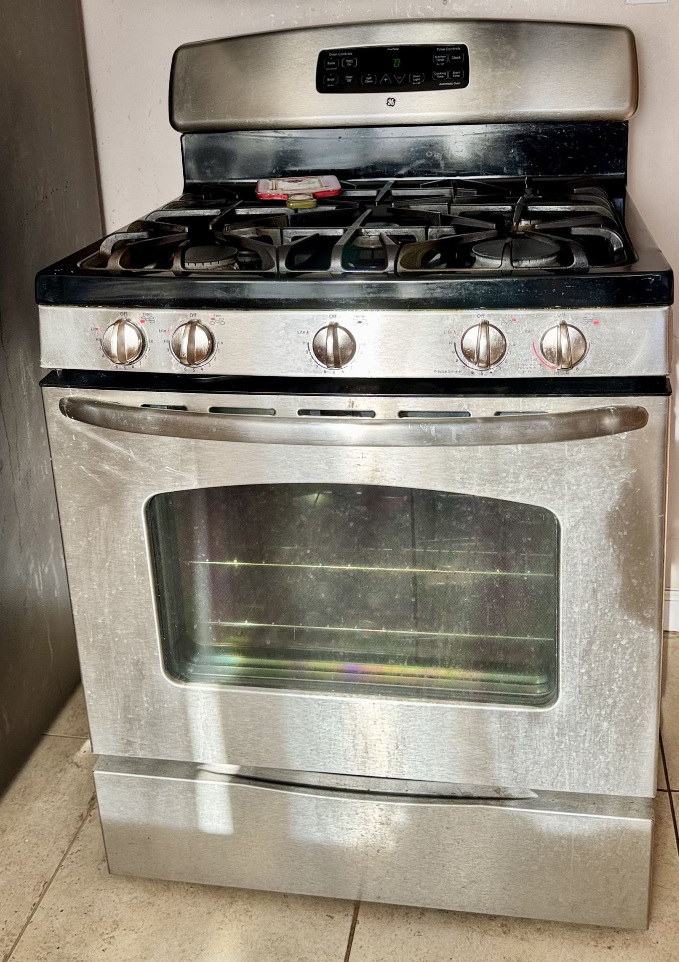 GE 30" Free-Standing Gas Range