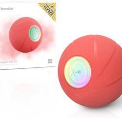 🔥Brand new 🔥 Enhanced Rubber Smart Interactive Dog Toy, Wicked Ball PE, Automatic Moving Bouncing Rotating Ball for Medium Large Dogs, Active Rollin