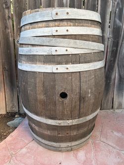 Wooden Wine Barrel