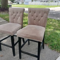 ✨Silver Orchid Flohr Tufted Velvet(Set Of 2) ✨