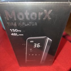 MotorX Tire Inflator Portable Air Compressor (Touch Screen)