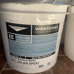 Unused Colored Epoxy