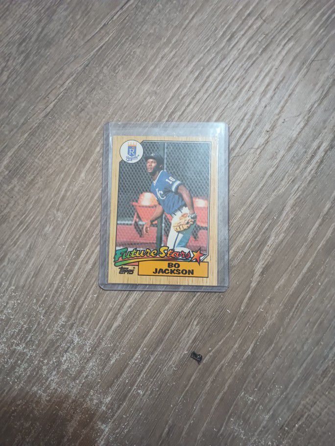 1987 Bo Jackson Baseball Card 