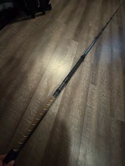 New Custom Calstar GF 8’ 10-25lb salt water fishing tuna rod.