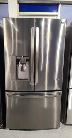 LG 3 Door Stainless Steel Refrigerator
