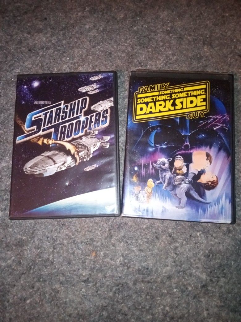Starship Troopers & Family Guy DVD movies