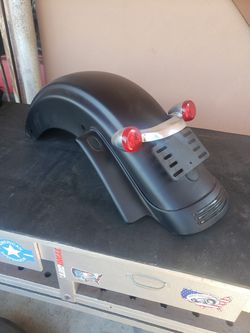 Street glide rear fender