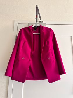 Express Electric pink blazer