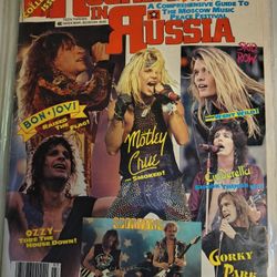 ROCK N IN RUSSIA VINTAGE MAGAZINE 