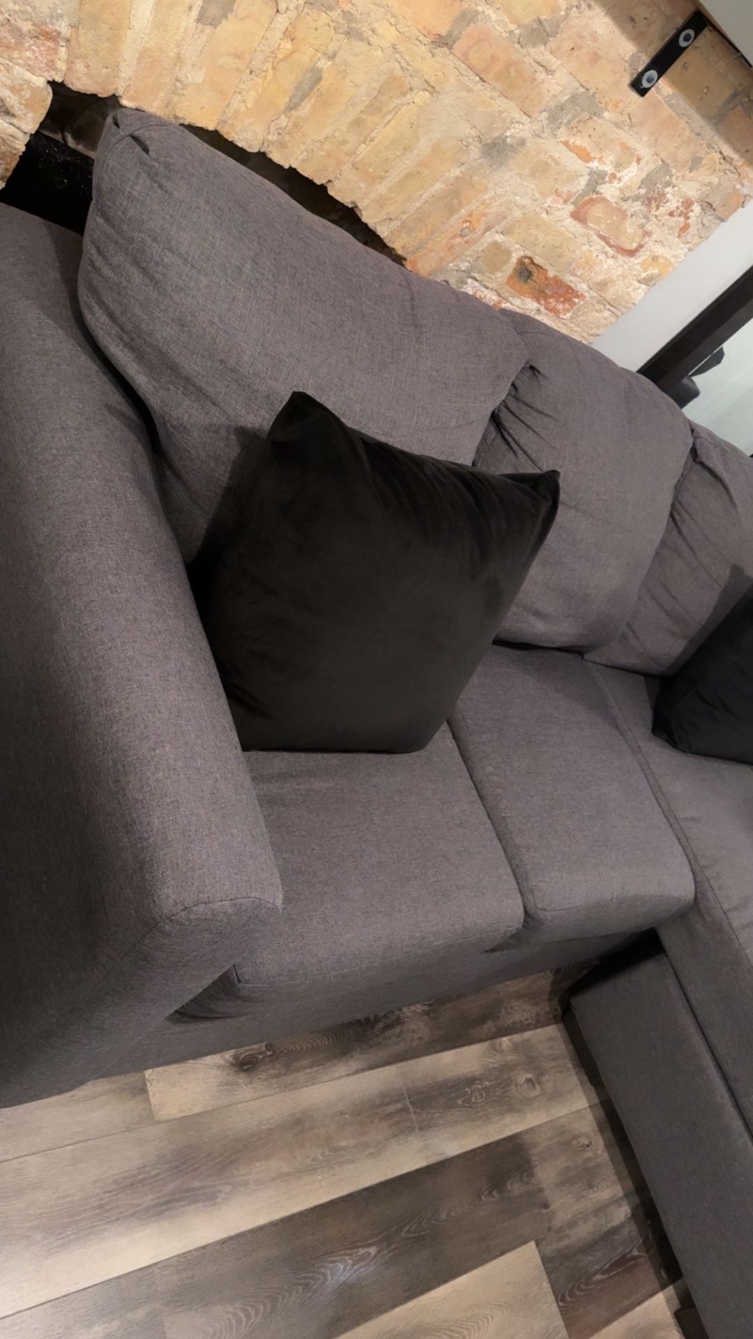 Gray sofa for sale