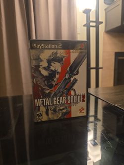 Metal Gear Solid 2 Sons of Liberty – PS2