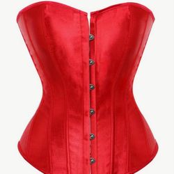 Red Corset Plus Size 