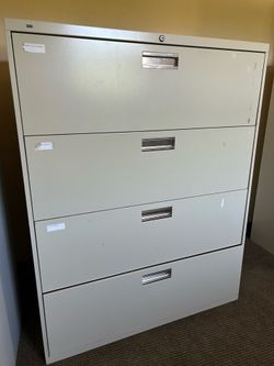 HON 4-Drawer Lateral File Cabinet