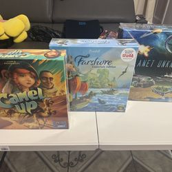 Board Games- New And Sealed
