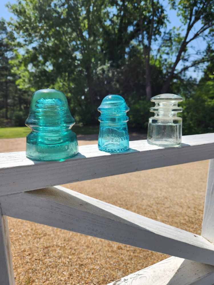 Antique Glass Insulators 