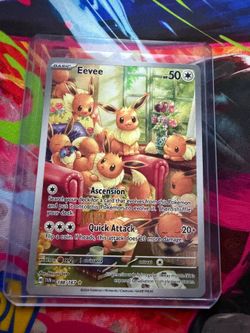 Eevee Pokémon Card Illustration Rare