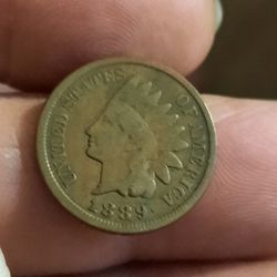 ☆1898.  Indian Head penny☆