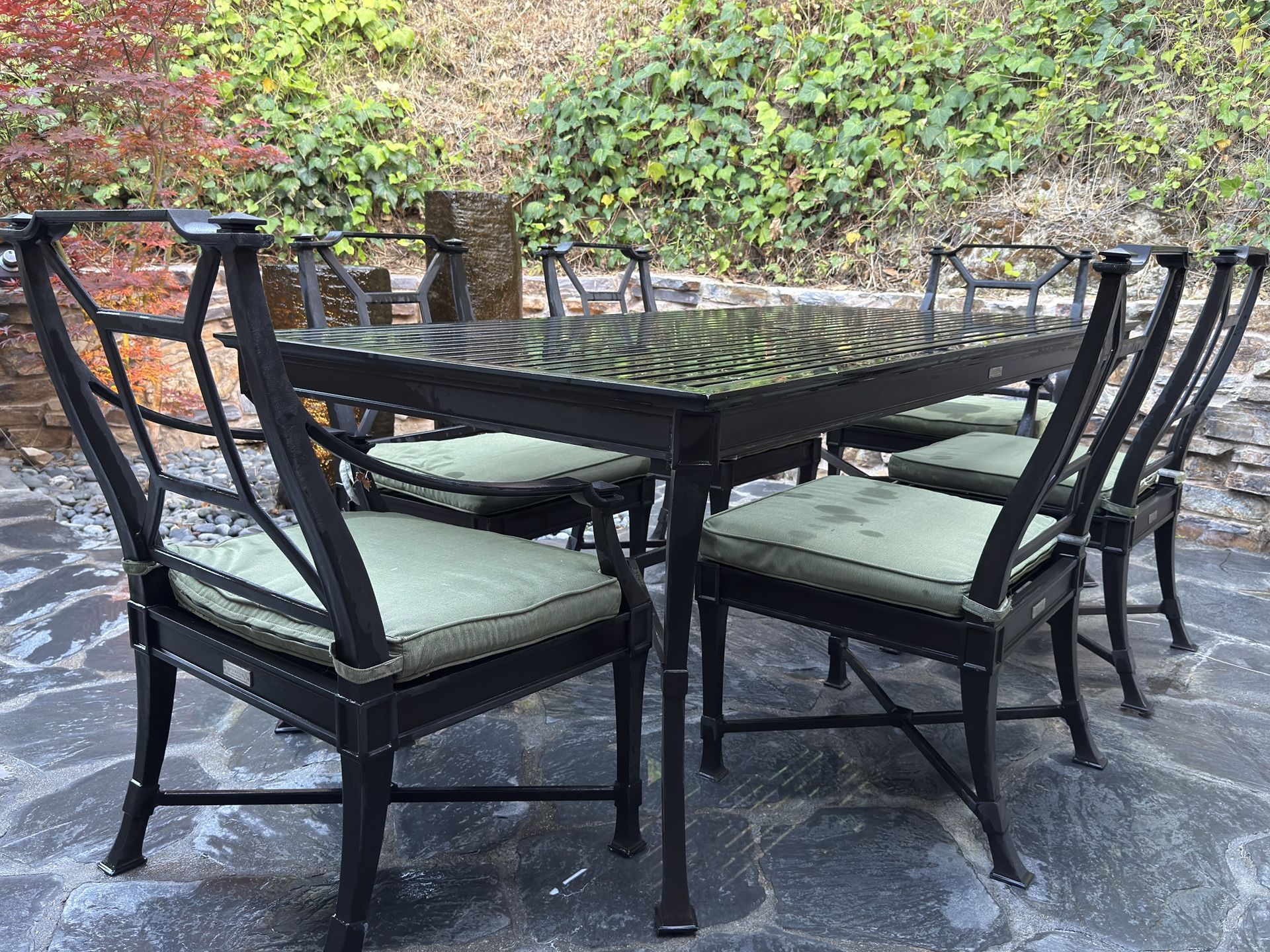 Restoration Hardware Outdoor Dining Set
