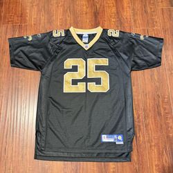 Reggie Bush Reebok New Orleans Saints Youth Jersey #25 PreOwned Size XL Read Blw  