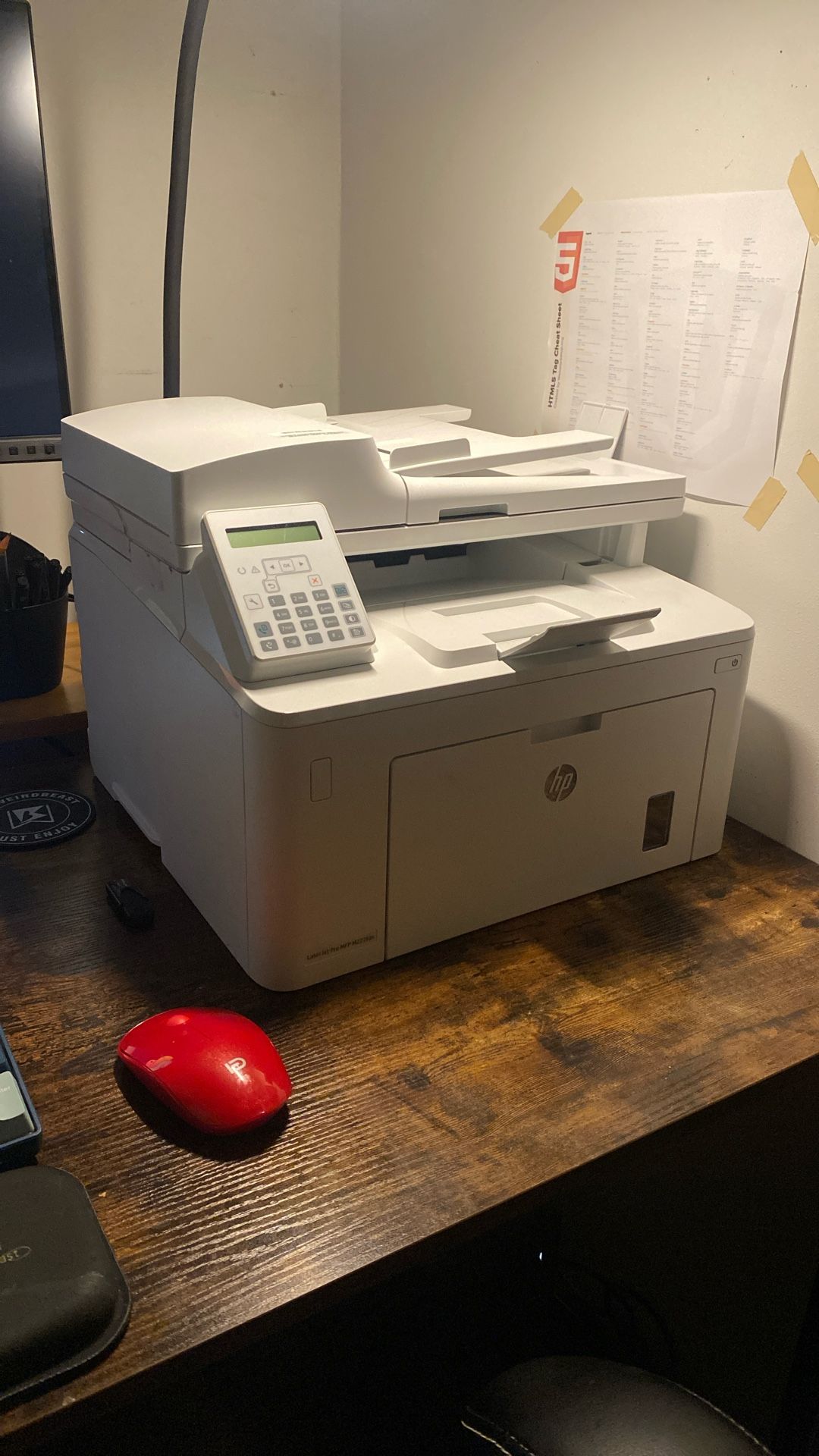Hp Laser Jet Pro Printer and Fax