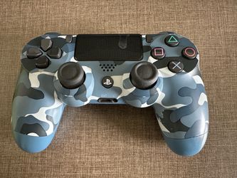 Sony PS4 DualShock 4 Controller Blue Camo