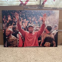 Kanye Panel Canvas Poster 