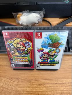 NEW SEALED Paper Mario The Thousand Year Door + Mario and Luigi Brothership